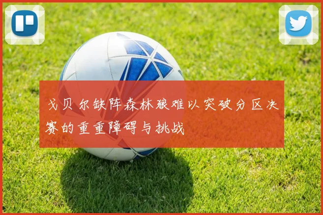 戈贝尔缺阵森林狼难以突破分区决赛的重重障碍与挑战