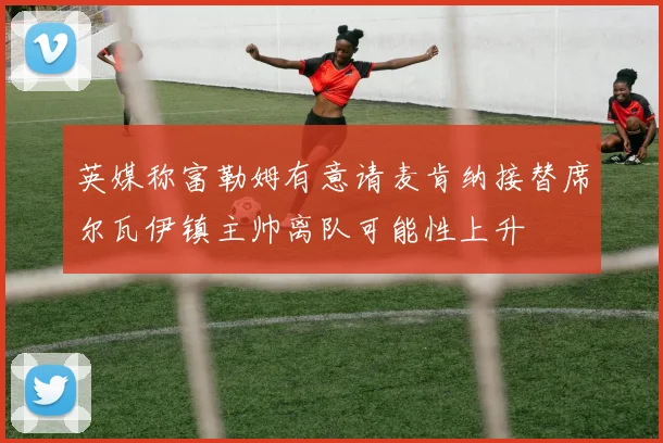 英媒称富勒姆有意请麦肯纳接替席尔瓦伊镇主帅离队可能性上升